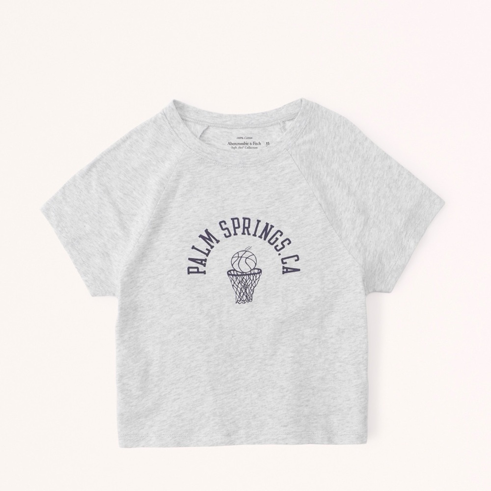 Abercrombie baby tee XS